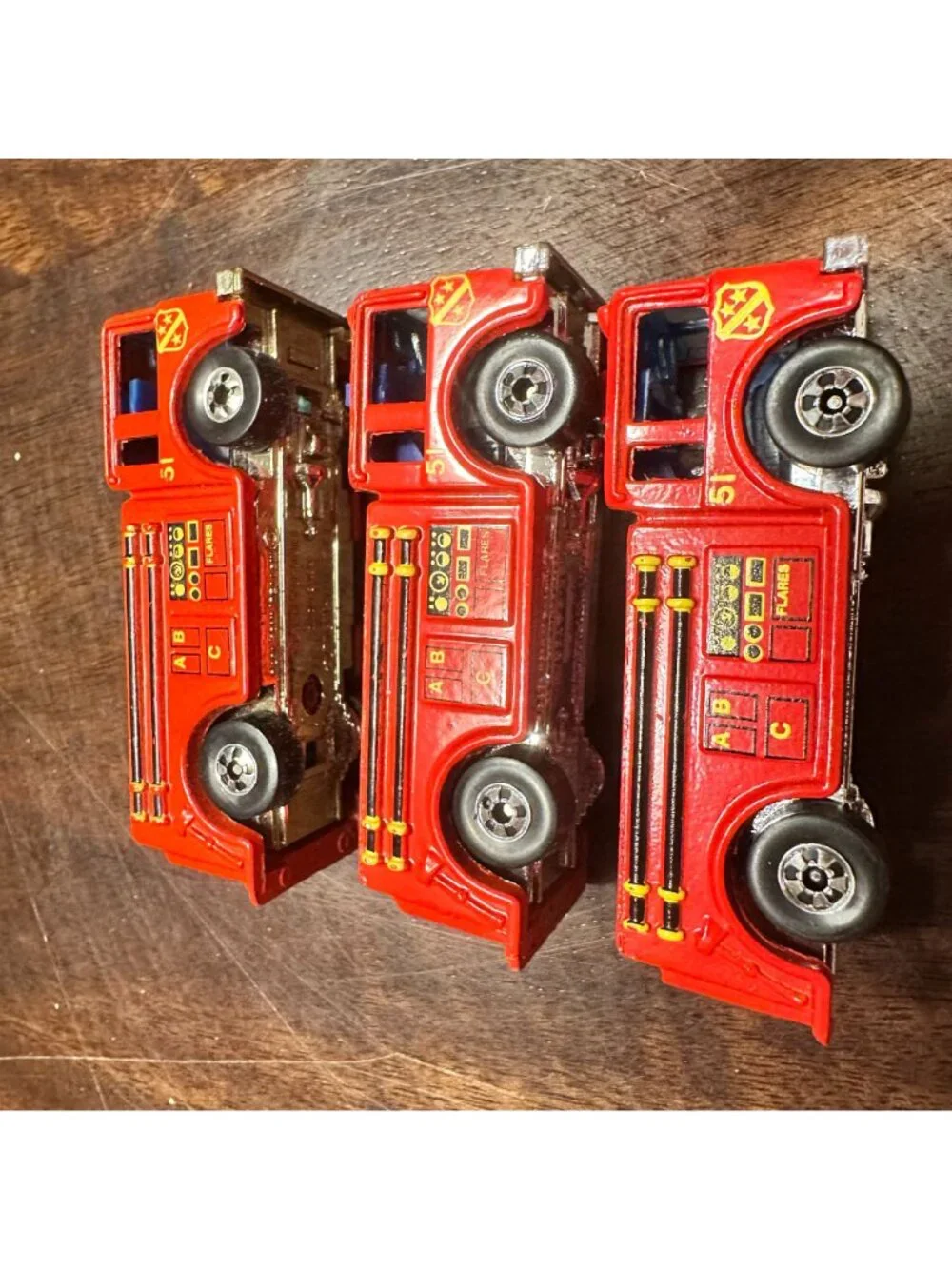 Hot Wheels Die Cast 1976 Fire Eater Truck Lot